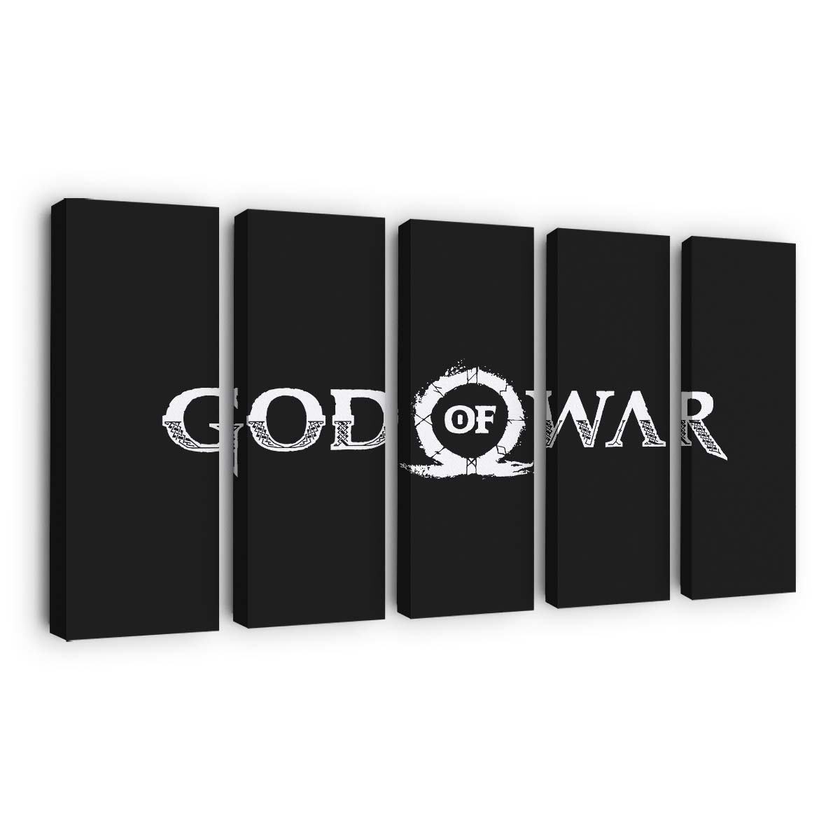 god of war 2018 logo 4k lc